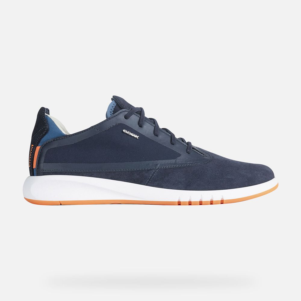 Tenis Geox Homem Azul Marinho - Aerantis - WJSQV6284